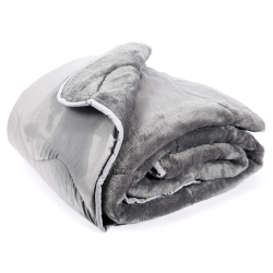 Acolchado 2 1/2P New Confort Sherpa Gris