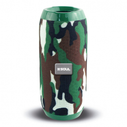 Parlante Portátil Bluetooth Soul BTXS100 5W Camufaldo