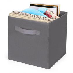 Caja Organizadora Plegable Negra 31x31x31 cm