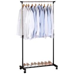 Perchero Simple 100% Diseño Ajustable con Ruedas