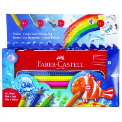 Set de Lpices Mundo Submarino Faber Castell x 8 