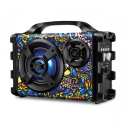Parlante Portátil Bluetooth Sansei Party S8 1600W Negro