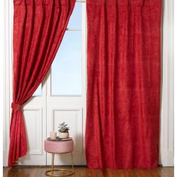 Cortina Bizet 138x210 Rojo TJ58