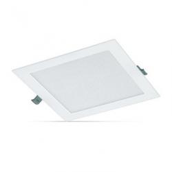 Plafón Led Philips Cuadrado Cálido 18 Watts