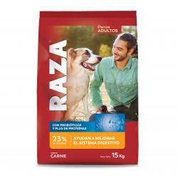 Alimento Raza para Perro Adulto Carne x 15 Kg