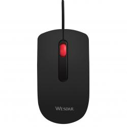 Mouse ptico Wesdar X18 Negro