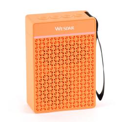 Parlante Portátil Bluetooth Wesdar K35 3W Naranja