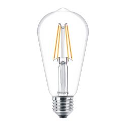 Lámpara Led Classic Philips Cálida ST64 6 Watts