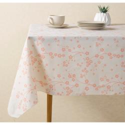 Mantel VHF Estampa Oriental 150x200 Rosa 
