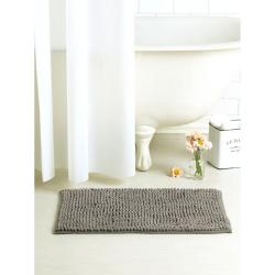 Alfombra de Baño Swan Microfibra 40x60 Gris