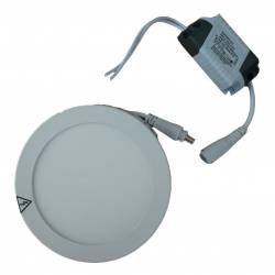 Panel Led Redondo Frío 18 Watts