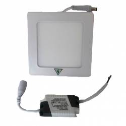 Panel Led Cuadrado Cálido 18 Watts