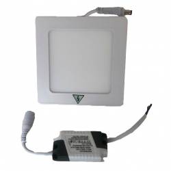 Panel Led Cuadrado Frío 18 Watts