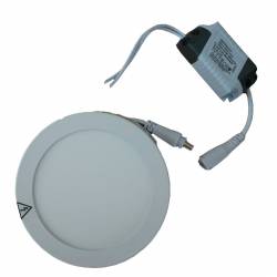 Panel Led Redondo Cálido 12 Watts