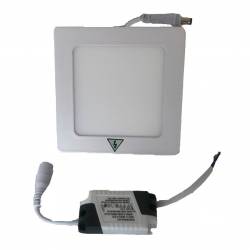 Panel Led Cuadrado Frío 12 Watts