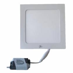 Panel Led Cuadrado para Embutir Frío 12 Watts