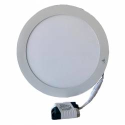 Panel Led Redondo para Embutir Cálido 6 Watts