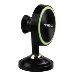 Soporte para Celular con Ventosa Wesdar Negro