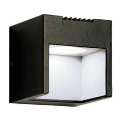 Aplique Led Artelum Qubo Negro 3 Watts