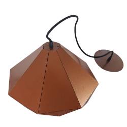 Luminaria Poliedro Artelum Cobre E27