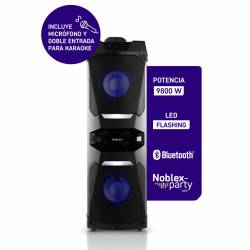 Torre de Sonido Bluetooth Noblex 9800W MNT-1050