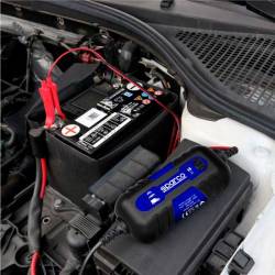 Cargador de Batería Sparco para Motos y Autos