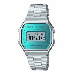 Reloj Digital Casio Unisex Acero Vintage A-168WEM-2D
