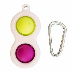 Llavero Pop It Fidgets Toys x 2 Piezas