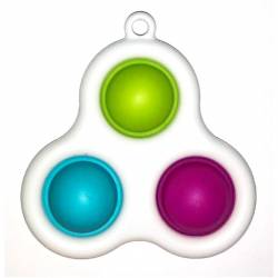Llavero Pop It Fidgets Toys x 3 Piezas