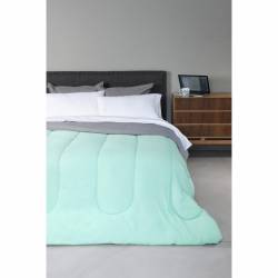 Acolchado Mantra 1 1/2 Plazas Duo Verde