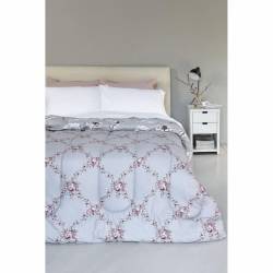Acolchado Smart Home 1 1/2 Plazas Gris