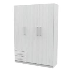 Placard Dielfe 3 Puertas y 2 Cajones Laricina