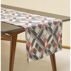Camino de Mesa Blanco Jazmín 40x150 Kylo C Geometric