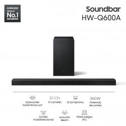 Barra de Sonido Samsung Q-600A