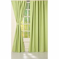 Cortinas Black Out Verdes 138x210 x 2 Paños