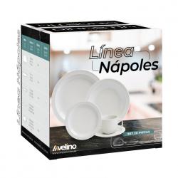 Set x 20 Piezas Npoles Porcelana