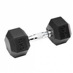 Mancuerna Hexa Cromada 10kg