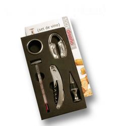 Set de Accesorios para Vino - 5 Piezas