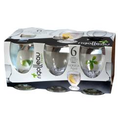 Set de Copas Noruega Agua x 6 unid 