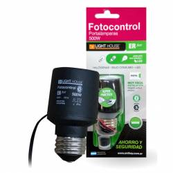 Fotocontrol  Portalámpara Hasta 500W Standby