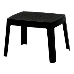 Mesa Plástica Auxiliar Bahamas Voss 2000 Negra