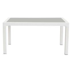 Mesa Estilo Rattan Indonesia Voss 2000 Blanca