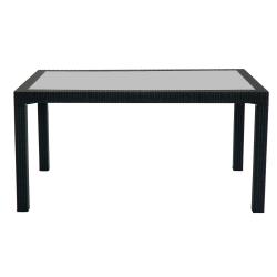 Mesa Estilo Rattan Indonesia Voss 2000 Grafito