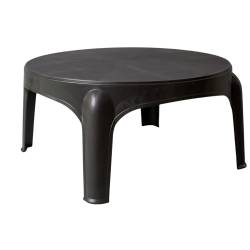 Mesa plástica Auxiliar Garden Life puket Negra