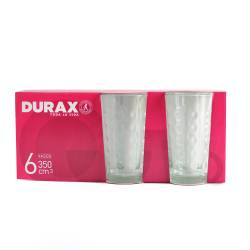 Vaso Durax Irupe Pack x6 Unidades