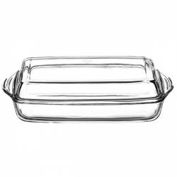 Fuente Rectangular Con Tapa