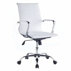 Silla de Oficina Ejecutiva Blanca