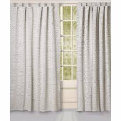 Cortinas Rafia Bizet 140x210 Negra