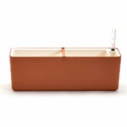 Maceta Auto Riego 60 cm Barberis Color Terracota/Marfil