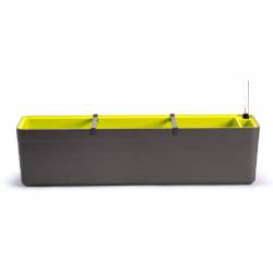 Maceta Auto Riego 80 cm Barberis Color Antracita/Verde